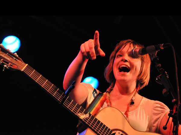 Montreux Jazz Festival 2010: Wallis Bird (singer-songwriter from Ireland), July 15, Music in the Park (Parc Vernex).