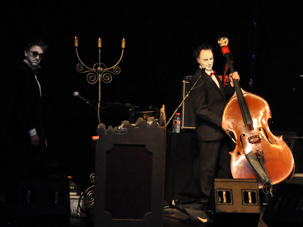 Montreux Jazz Festival 2010: Mac Abbé et le Zombi Orchestra (chanson française, St-Etienne), July 16, Music in the Park (Parc Vernex).