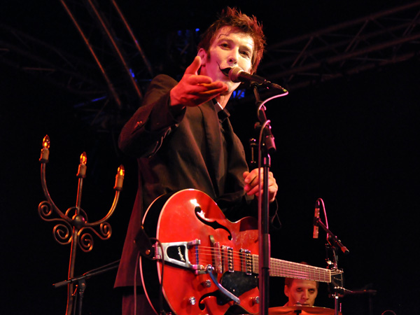 Montreux Jazz Festival 2010: Mac Abbé et le Zombi Orchestra (chanson française, St-Etienne), July 16, Music in the Park (Parc Vernex).