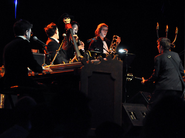 Montreux Jazz Festival 2010: Mac Abbé et le Zombi Orchestra (chanson française, St-Etienne), July 16, Music in the Park (Parc Vernex).