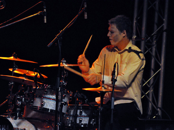 Montreux Jazz Festival 2010: Mac Abbé et le Zombi Orchestra (chanson française, St-Etienne), July 16, Music in the Park (Parc Vernex).