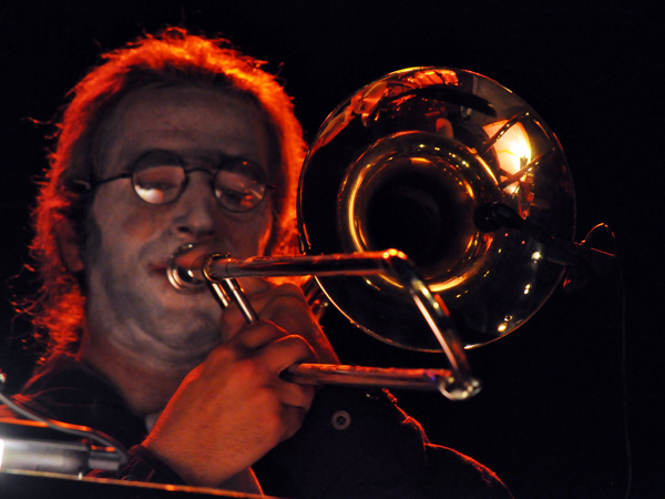 Montreux Jazz Festival 2010: Mac Abbé et le Zombi Orchestra (chanson française, St-Etienne), July 16, Music in the Park (Parc Vernex).