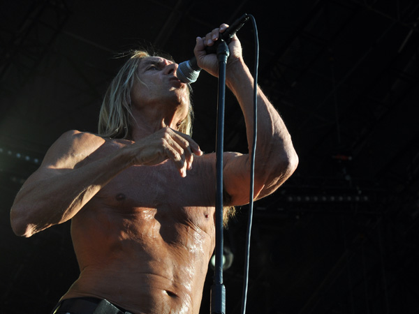 Paléo Festival 2010, Nyon: Iggy & the Stooges, July 20, Grande Scène.