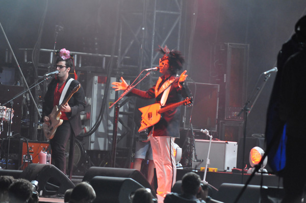 Paléo Festival 2010, Nyon: -M- (Mathieu Chédid), July 21, Grande Scène.