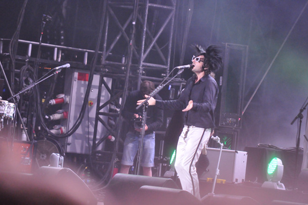 Paléo Festival 2010, Nyon: -M- (Mathieu Chédid), July 21, Grande Scène.