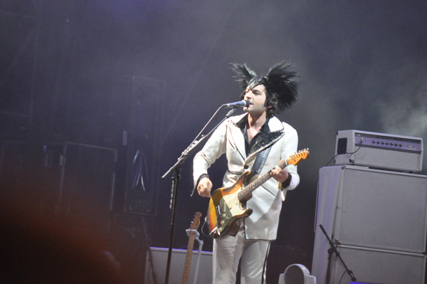 Paléo Festival 2010, Nyon: -M- (Mathieu Chédid), July 21, Grande Scène.