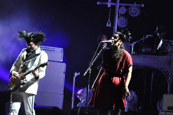 Paléo Festival 2010, Nyon: -M- (Mathieu Chédid), July 21, Grande Scène.