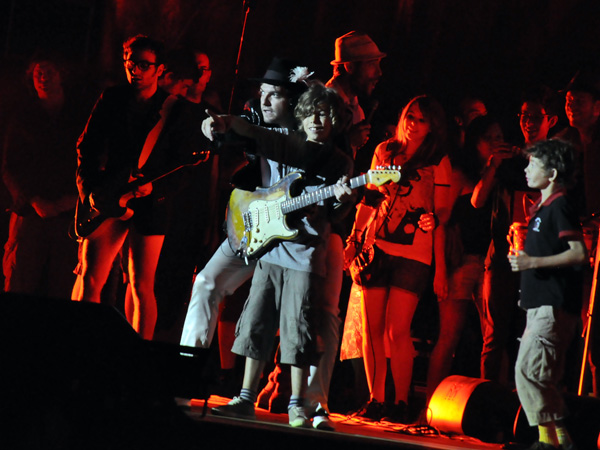 Paléo Festival 2010, Nyon: -M- (Mathieu Chédid), July 21, Grande Scène.