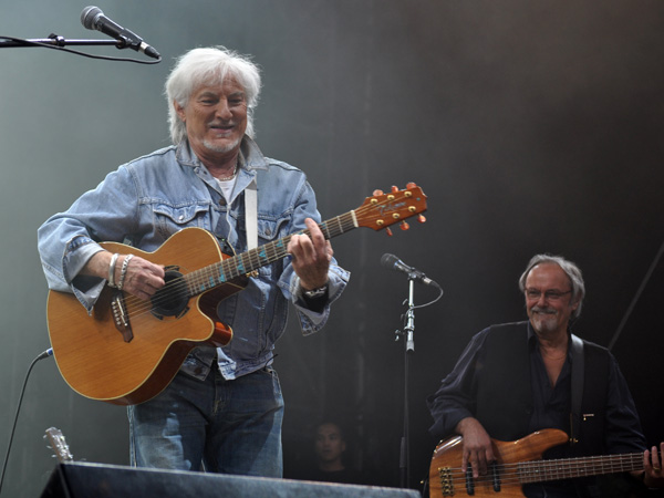 Paléo Festival 2010, Nyon: Hugues Aufray, July 22, Grande Scène.