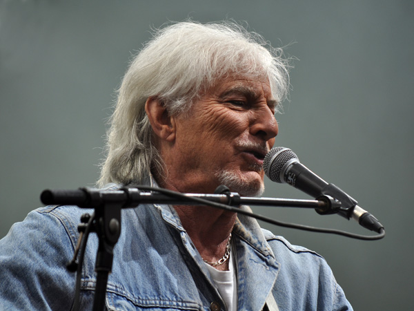 Paléo Festival 2010, Nyon: Hugues Aufray, July 22, Grande Scène.