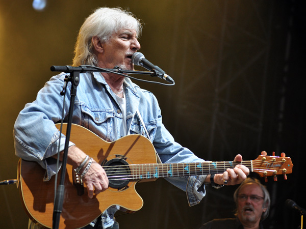 Paléo Festival 2010, Nyon: Hugues Aufray, July 22, Grande Scène.