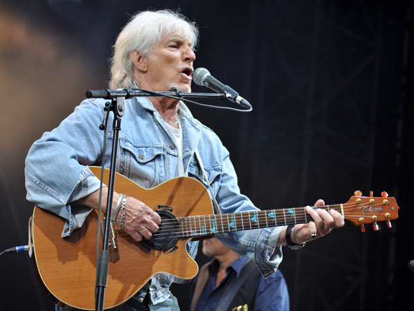 Paléo Festival 2010, Nyon: Hugues Aufray, July 22, Grande Scène.