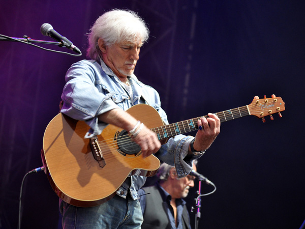 Paléo Festival 2010, Nyon: Hugues Aufray, July 22, Grande Scène.