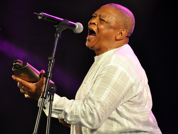 Paléo Festival 2010, Nyon: Hugh Masekela, July 22, Le Dôme.