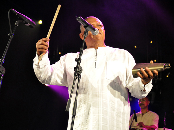 Paléo Festival 2010, Nyon: Hugh Masekela, July 22, Le Dôme.