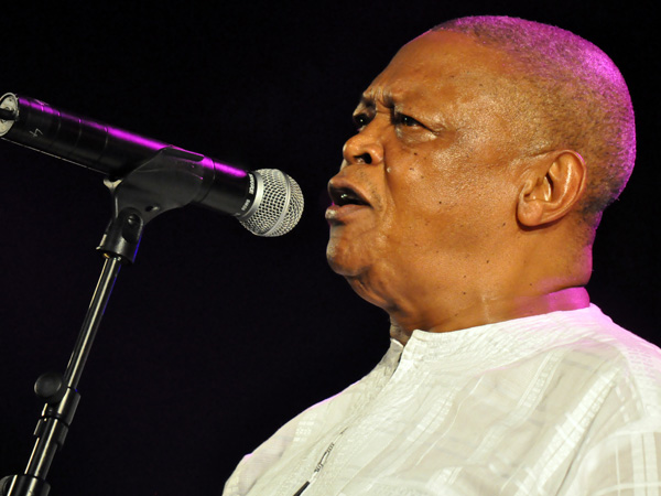 Paléo Festival 2010, Nyon: Hugh Masekela, July 22, Le Dôme.