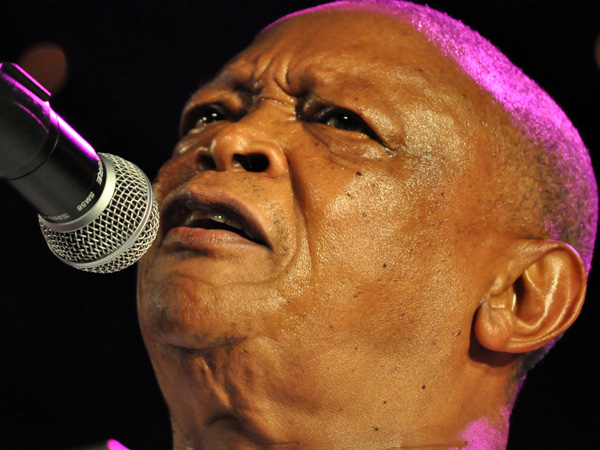 Paléo Festival 2010, Nyon: Hugh Masekela, July 22, Le Dôme.