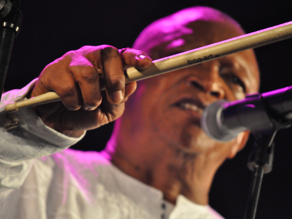 Paléo Festival 2010, Nyon: Hugh Masekela, July 22, Le Dôme.