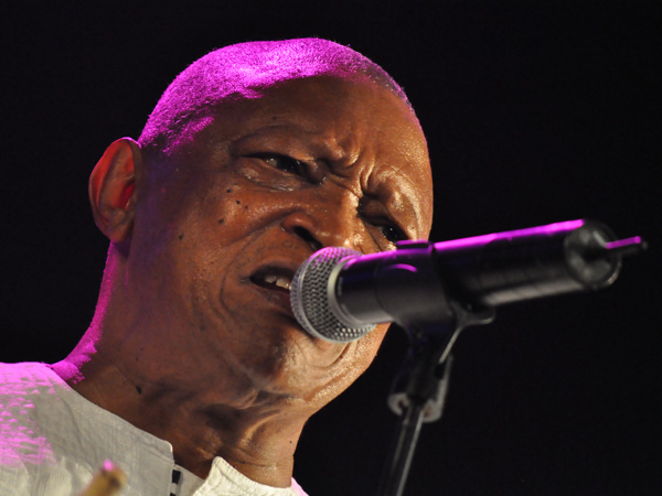 Paléo Festival 2010, Nyon: Hugh Masekela, July 22, Le Dôme.