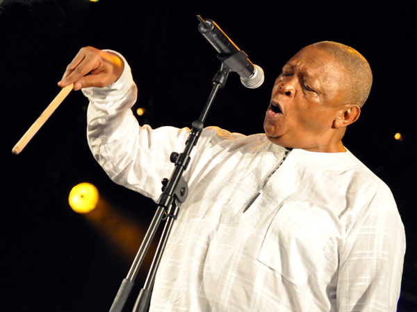 Paléo Festival 2010, Nyon: Hugh Masekela, July 22, Le Dôme.