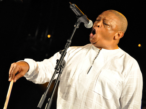 Paléo Festival 2010, Nyon: Hugh Masekela, July 22, Le Dôme.