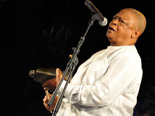 Paléo Festival 2010, Nyon: Hugh Masekela, July 22, Le Dôme.