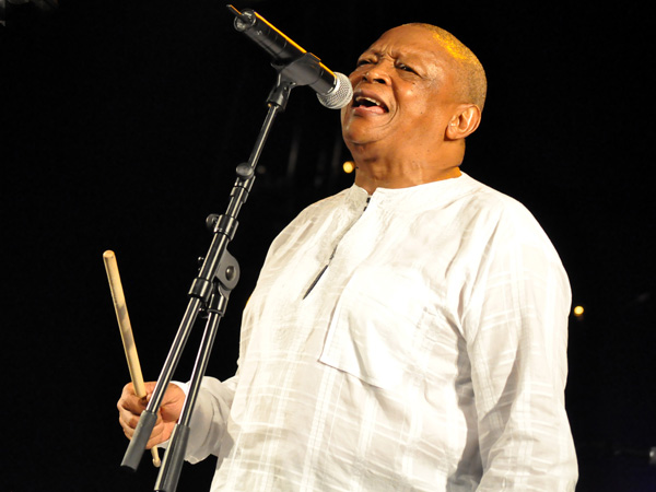 Paléo Festival 2010, Nyon: Hugh Masekela, July 22, Le Dôme.