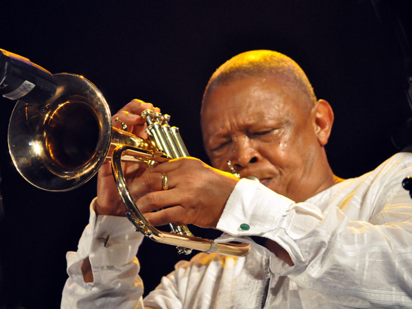 Paléo Festival 2010, Nyon: Hugh Masekela, July 22, Le Dôme.