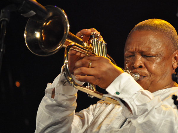 Paléo Festival 2010, Nyon: Hugh Masekela, July 22, Le Dôme.