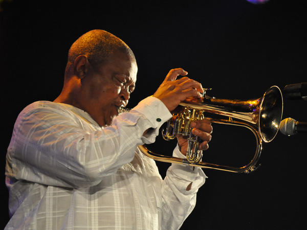 Paléo Festival 2010, Nyon: Hugh Masekela, July 22, Le Dôme.