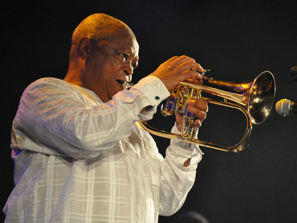 Paléo Festival 2010, Nyon: Hugh Masekela, July 22, Le Dôme.