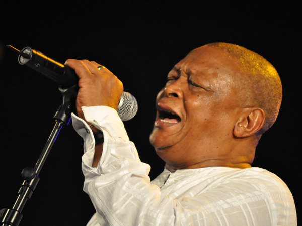 Paléo Festival 2010, Nyon: Hugh Masekela, July 22, Le Dôme.