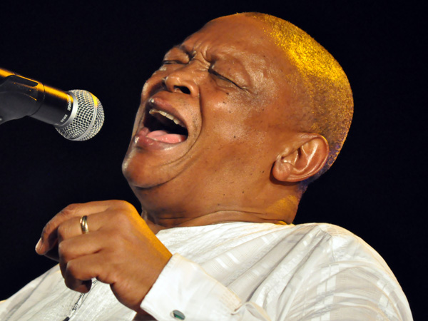 Paléo Festival 2010, Nyon: Hugh Masekela, July 22, Le Dôme.