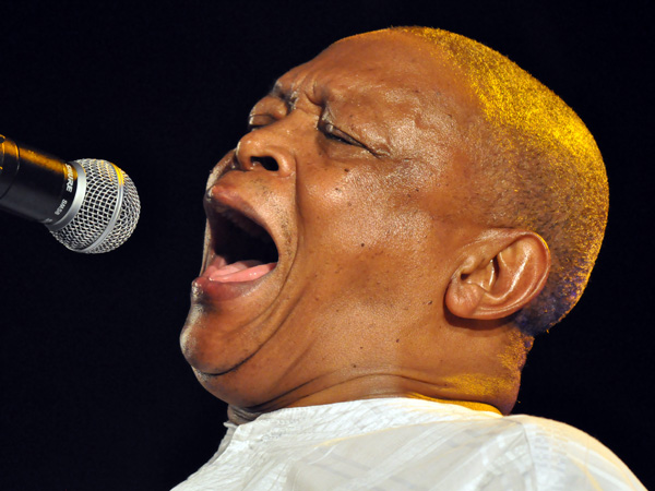 Paléo Festival 2010, Nyon: Hugh Masekela, July 22, Le Dôme.