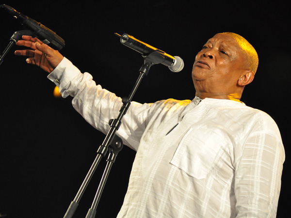 Paléo Festival 2010, Nyon: Hugh Masekela, July 22, Le Dôme.