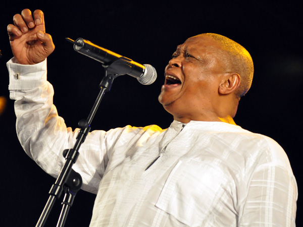 Paléo Festival 2010, Nyon: Hugh Masekela, July 22, Le Dôme.