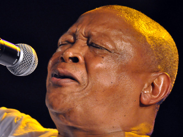 Paléo Festival 2010, Nyon: Hugh Masekela, July 22, Le Dôme.