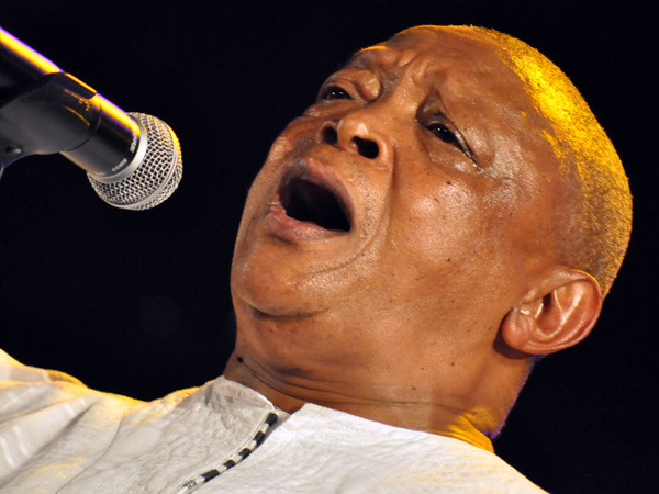 Paléo Festival 2010, Nyon: Hugh Masekela, July 22, Le Dôme.