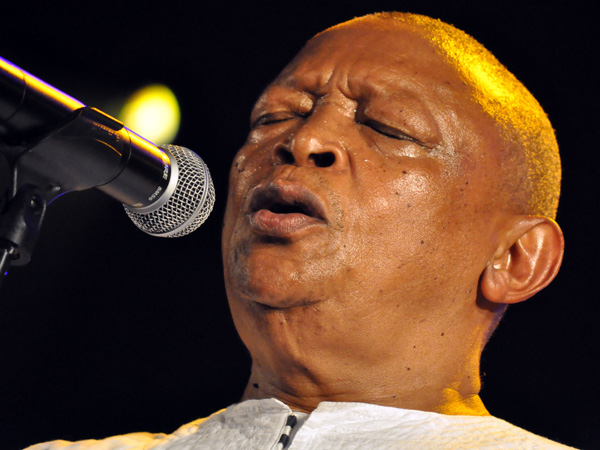 Paléo Festival 2010, Nyon: Hugh Masekela, July 22, Le Dôme.