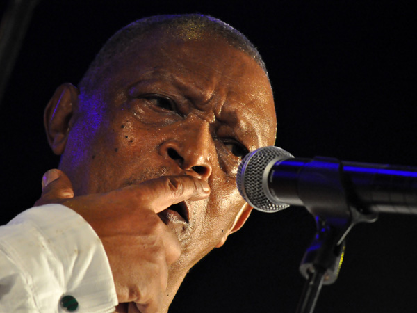 Paléo Festival 2010, Nyon: Hugh Masekela, July 22, Le Dôme.