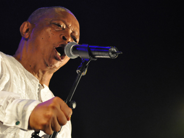 Paléo Festival 2010, Nyon: Hugh Masekela, July 22, Le Dôme.