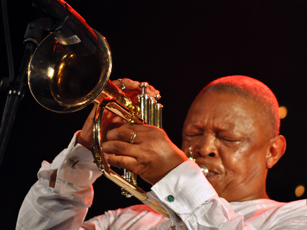 Paléo Festival 2010, Nyon: Hugh Masekela, July 22, Le Dôme.