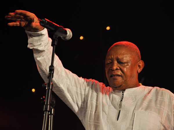 Paléo Festival 2010, Nyon: Hugh Masekela, July 22, Le Dôme.