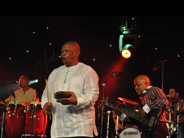 Paléo Festival 2010, Nyon: Hugh Masekela, July 22, Le Dôme.