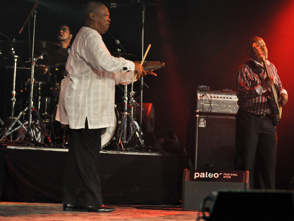 Paléo Festival 2010, Nyon: Hugh Masekela, July 22, Le Dôme.