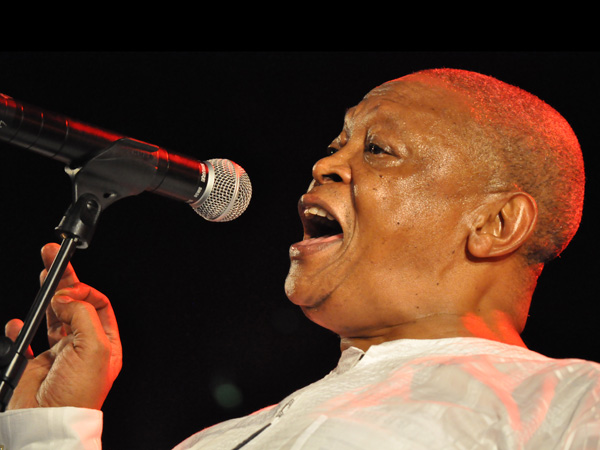 Paléo Festival 2010, Nyon: Hugh Masekela, July 22, Le Dôme.