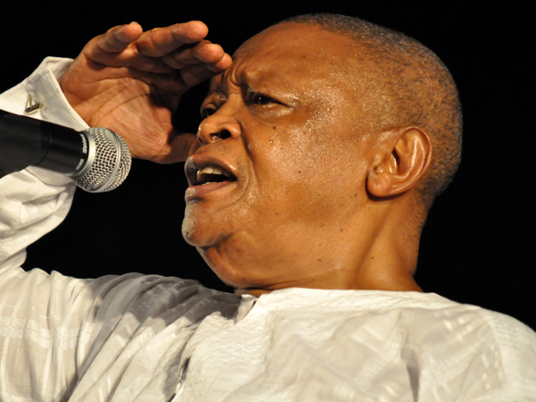 Paléo Festival 2010, Nyon: Hugh Masekela, July 22, Le Dôme.