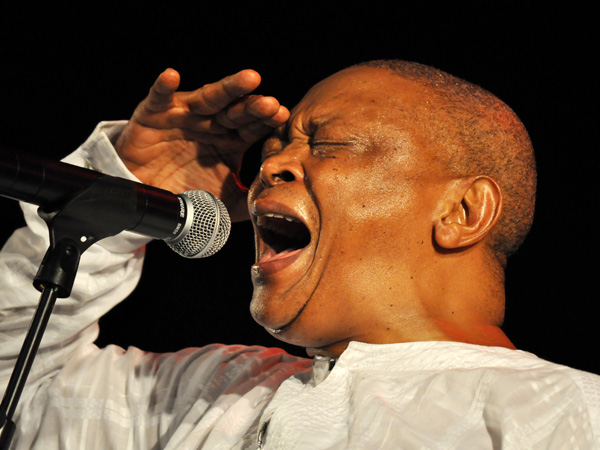 Paléo Festival 2010, Nyon: Hugh Masekela, July 22, Le Dôme.