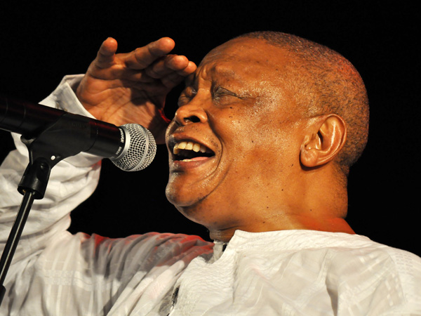 Paléo Festival 2010, Nyon: Hugh Masekela, July 22, Le Dôme.