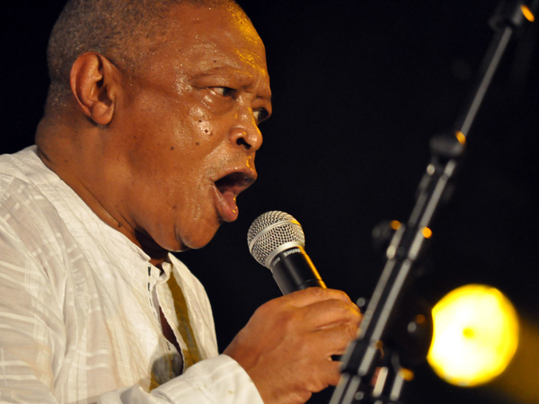 Paléo Festival 2010, Nyon: Hugh Masekela, July 22, Le Dôme.